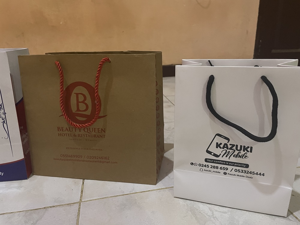 One colour printed Paper bag